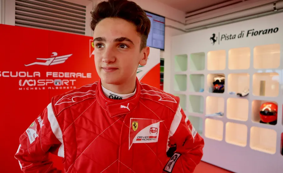 Leonardo Caglioni - 2018 - Car Racing - Ferrari Driver Academy, Ferrari, Fiorano, Supercorso Scuola Federale, ACI Sport