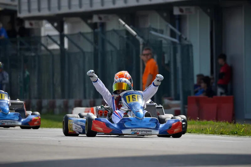 Leonardo Caglioni - 2017 - Karting - CIK-FIA, Academy Trophy, CIK-FIA European Series, Rok Cup, Autoeuropeo Motorsport, Junior Rok - foto 11