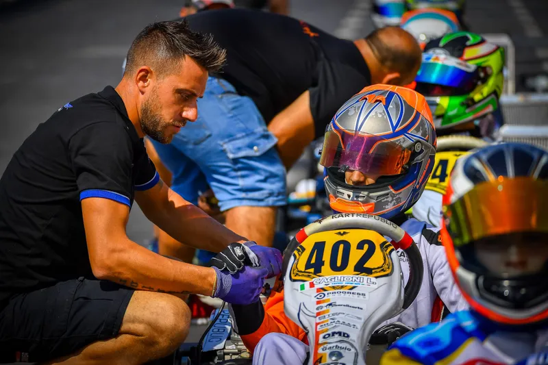 Leonardo Caglioni - 2018 - Karting - Team Driver, Karting, Kart, Campionato Italiano Karting, X30 Senior - foto 8