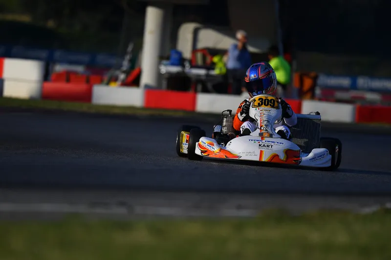Leonardo Caglioni - 2018 - Karting - Team Driver, Karting, Kart, Campionato Italiano Karting, X30 Senior - foto 10