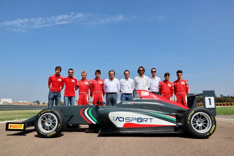 Leonardo Caglioni - 2018 - Car Racing - Ferrari Driver Academy, Ferrari, Fiorano, Supercorso Scuola Federale, ACI Sport - foto 3