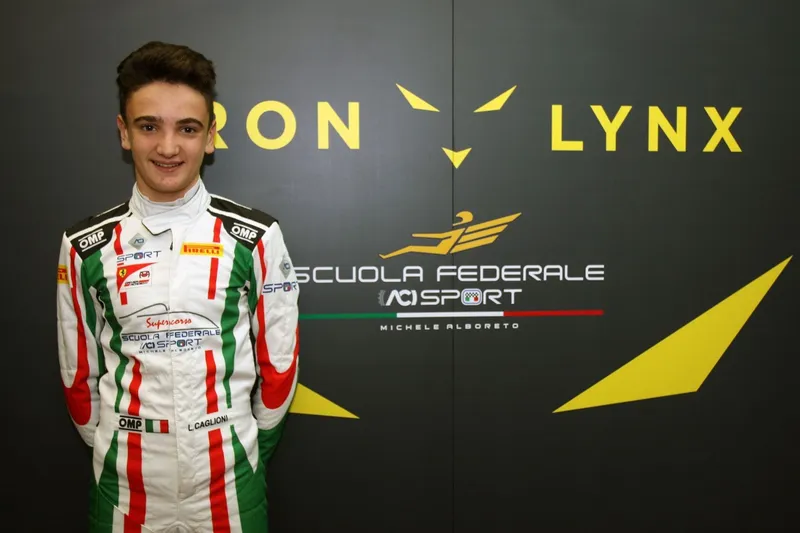 Leonardo Caglioni - 2018 - Car Racing - Ferrari Driver Academy, Ferrari, Fiorano, Supercorso Scuola Federale, ACI Sport - foto 4