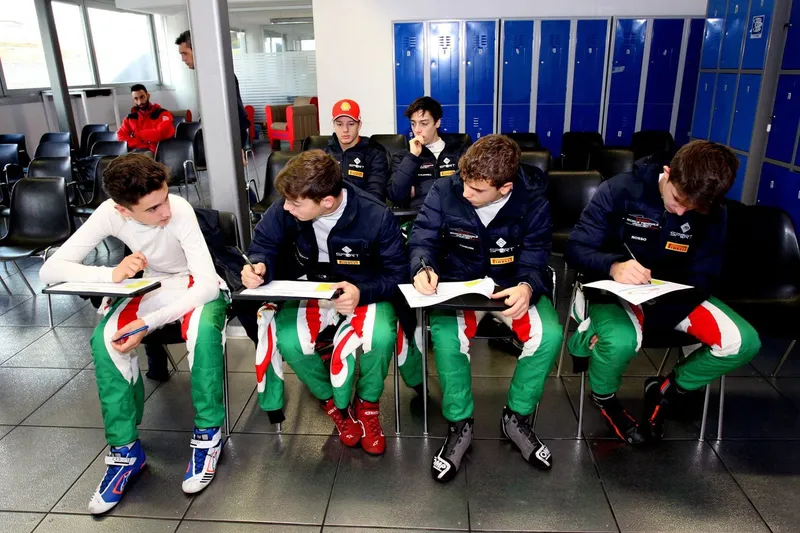Leonardo Caglioni - 2018 - Car Racing - Ferrari Driver Academy, Ferrari, Fiorano, Supercorso Scuola Federale, ACI Sport - foto 11