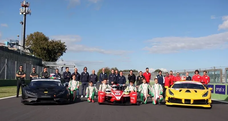 Leonardo Caglioni - 2018 - Car Racing - Ferrari Driver Academy, Ferrari, Fiorano, Supercorso Scuola Federale, ACI Sport - foto 14