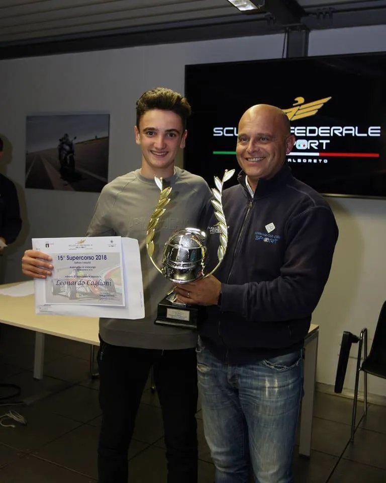Leonardo Caglioni - 2018 - Car Racing - Ferrari Driver Academy, Ferrari, Fiorano, Supercorso Scuola Federale, ACI Sport - foto 17