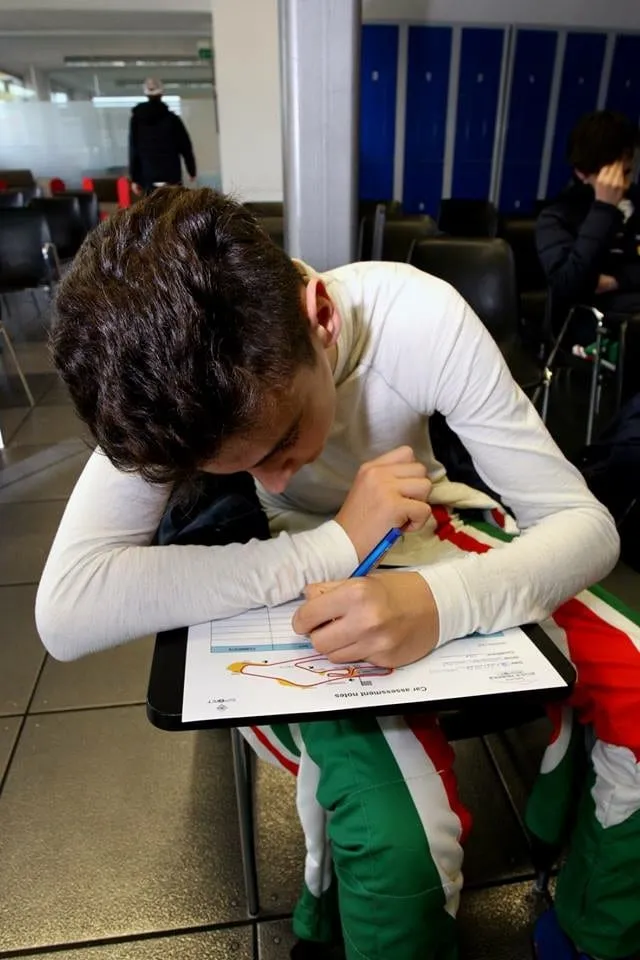 Leonardo Caglioni - 2018 - Car Racing - Ferrari Driver Academy, Ferrari, Fiorano, Supercorso Scuola Federale, ACI Sport - foto 18