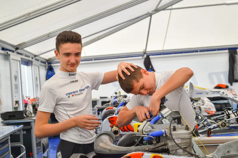 Leonardo Caglioni - 2019 - Karting - Team Driver, Karting, Kart, Campionato Italiano Karting, X30 Senior - foto 2