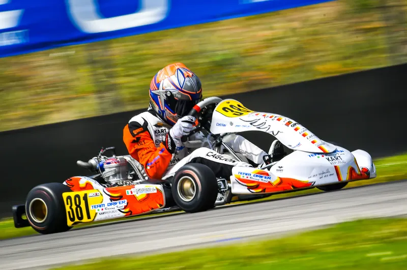 Leonardo Caglioni - 2019 - Karting - Team Driver, Karting, Kart, Campionato Italiano Karting, X30 Senior - foto 8