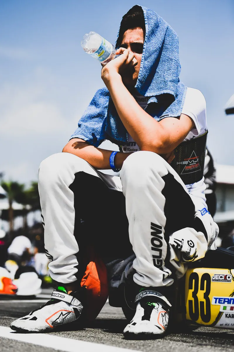 Leonardo Caglioni - 2019 - Karting - Team Driver, Karting, Kart, Campionato Italiano Karting, X30 Senior - foto 10